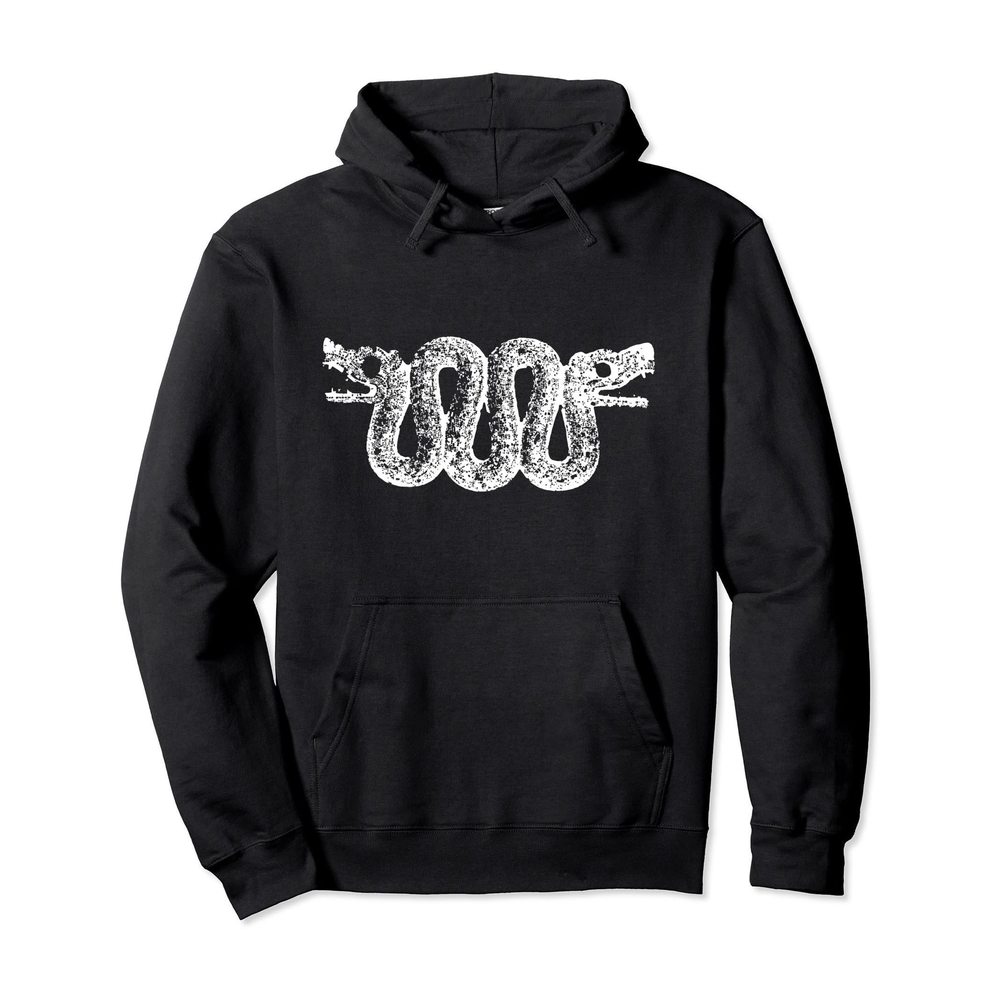 Aztec Celestial Serpent Art Retro Pullover Hoodie